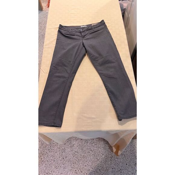 Gap Jeans Women's Limited Edition Slim Fit Denim Gray Dark Wash Size Medium - Picture 2 of 11
